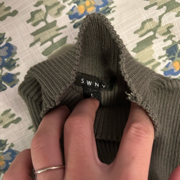 SWNY “Twofer” Sweater Dress - Picture 6 of 6